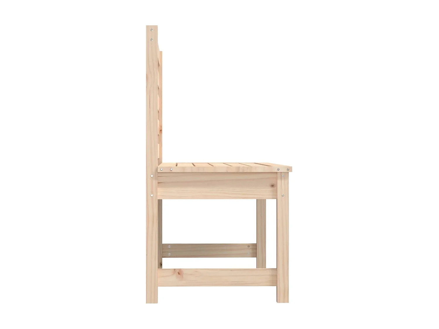 Banc de jardin 109 cm bois massif de pin REO98494