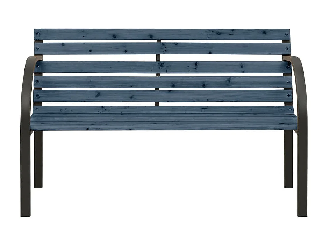 Banc de jardin pour enfants 81 cm Bois de pin chinois Gris REO30191