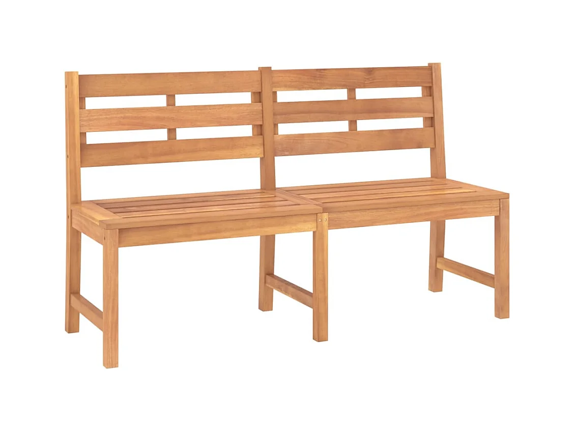 Banc de jardin 150 cm Bois de teck massif REO32357
