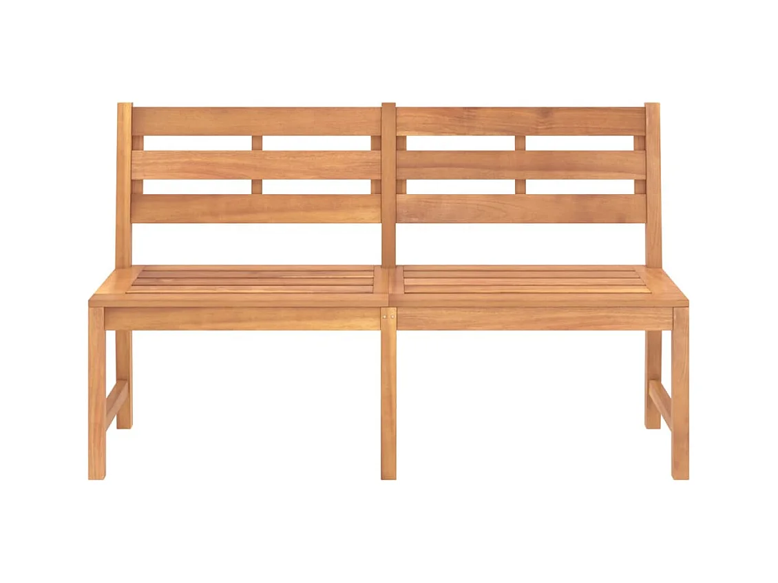 Banc de jardin 150 cm Bois de teck massif REO32357