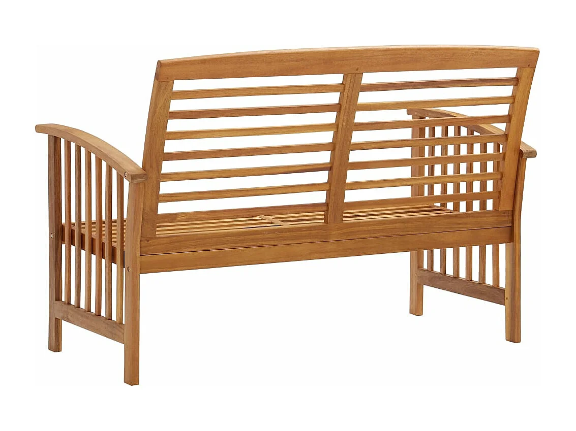 Banc de jardin 119 cm Bois d'acacia solide REO87751