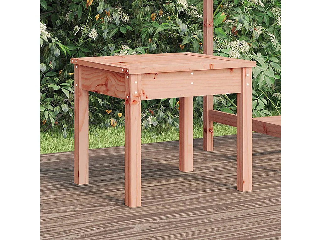 Banc de jardin 50x44x45 cm bois massif de douglas REO56236
