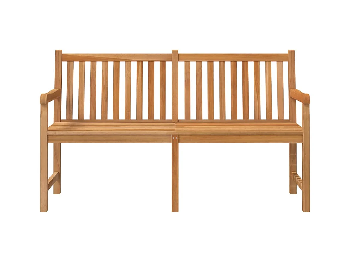 Banc de jardin 150 cm Bois de teck solide REO96948