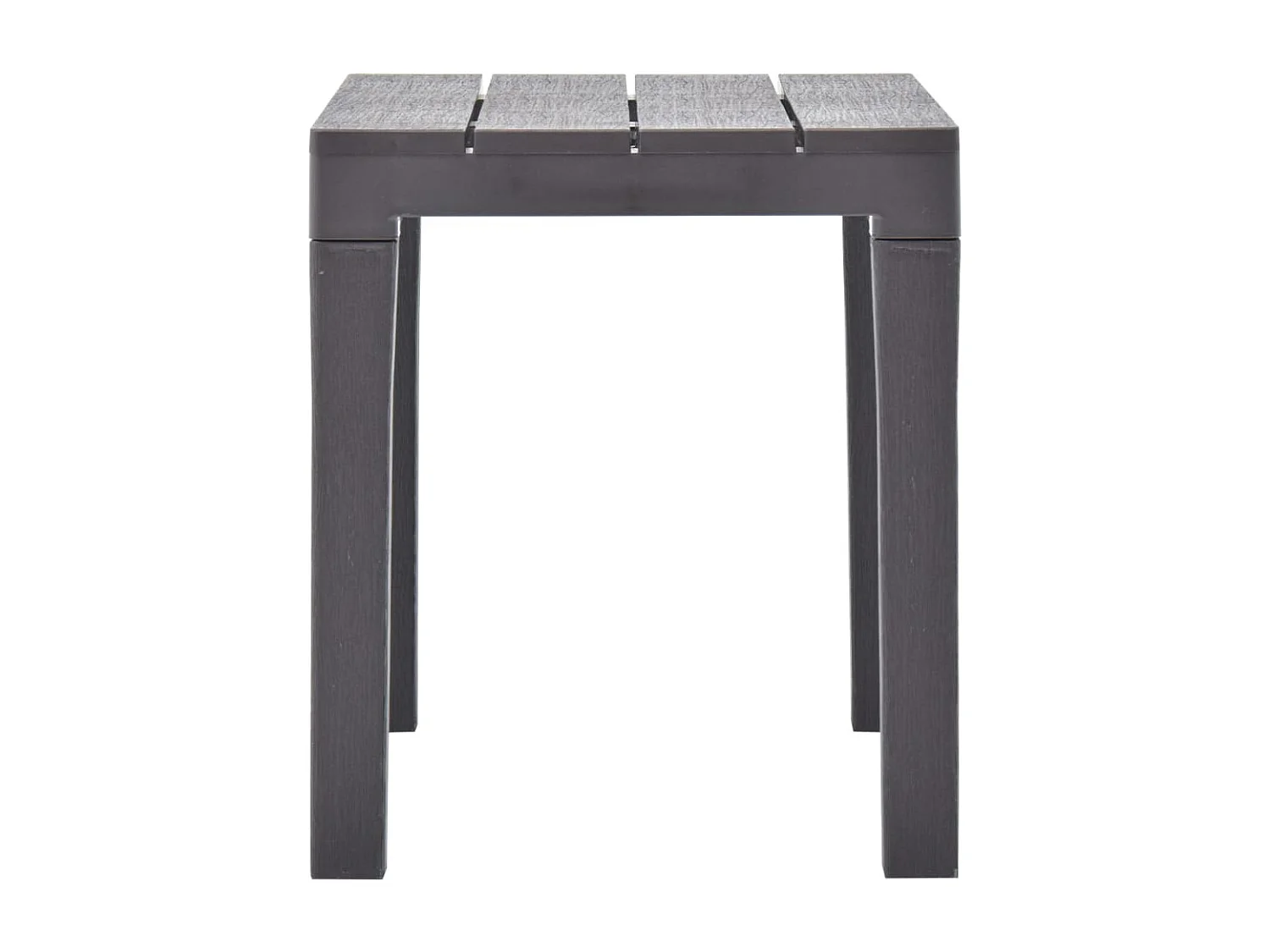 Bancs de jardin 2 pcs Moka Plastique REO21245