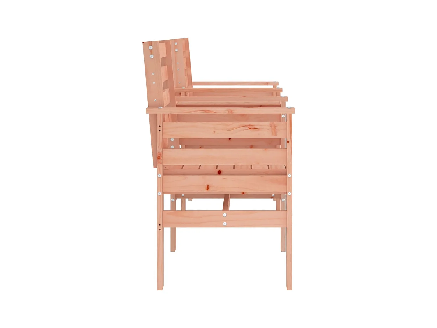 Banc de jardin avec table 2 places bois massif de douglas REO11503