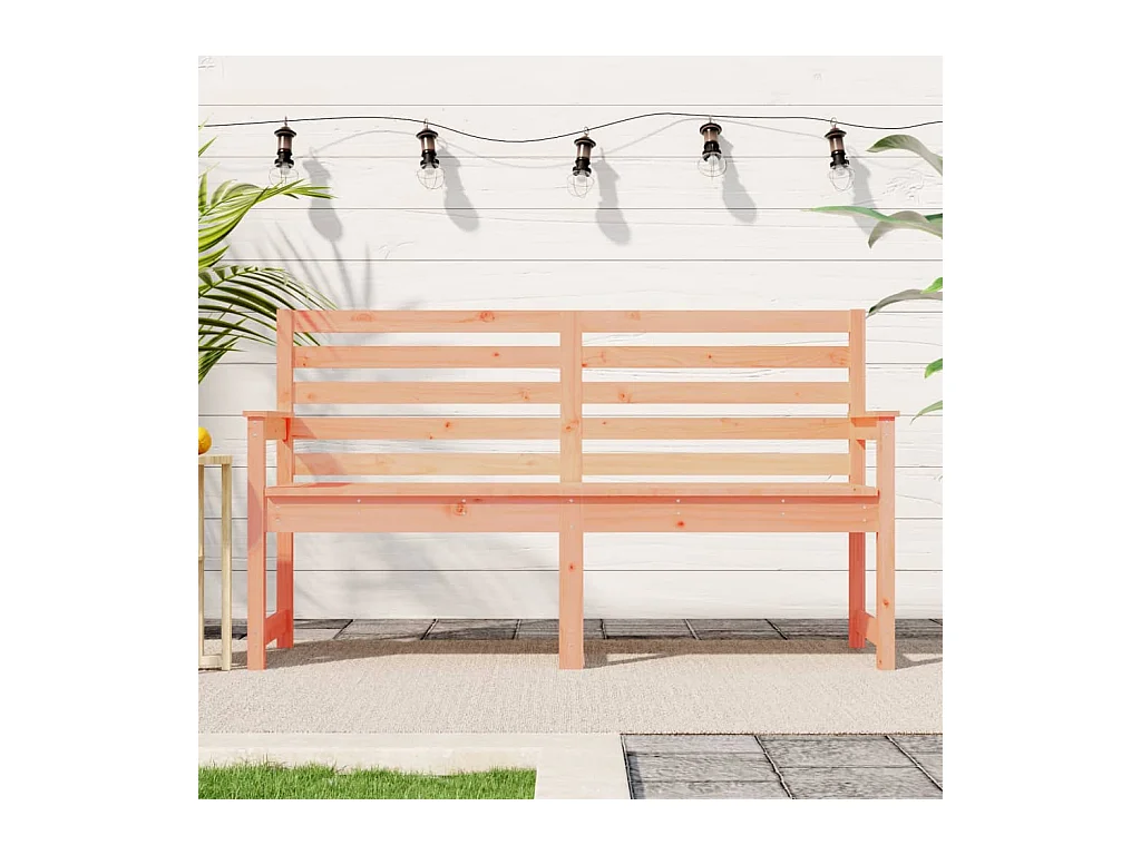 Banc de jardin 159,5x48x91,5 cm bois massif de douglas REO99780