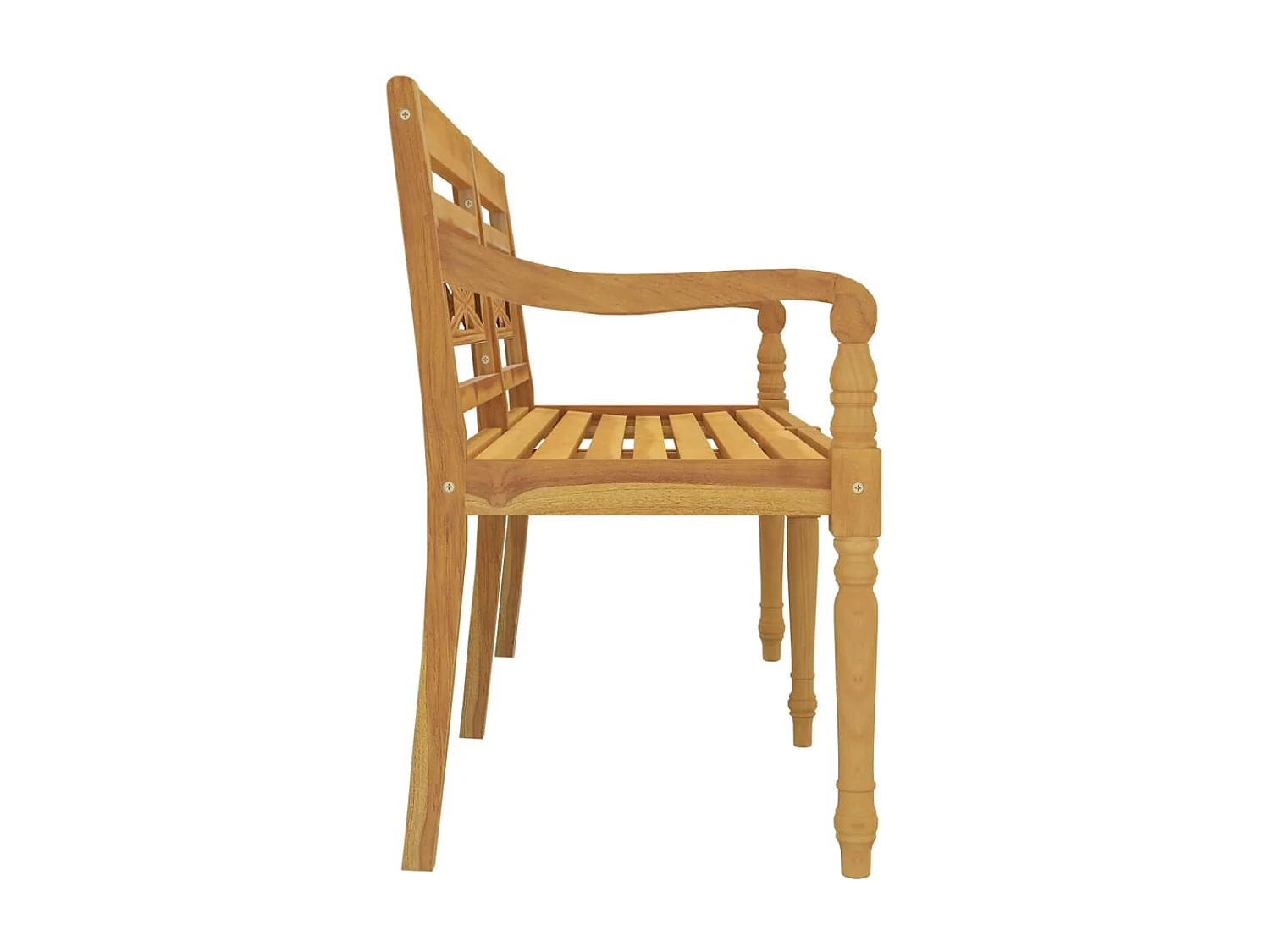 Banc Batavia 150 cm Bois massif de teck REO65606