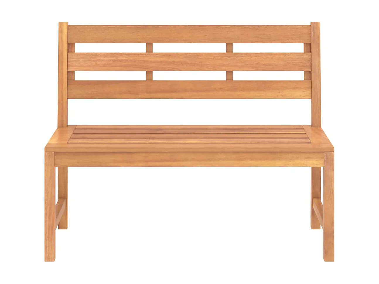 Banc de jardin 114 cm Bois de teck solide REO97686