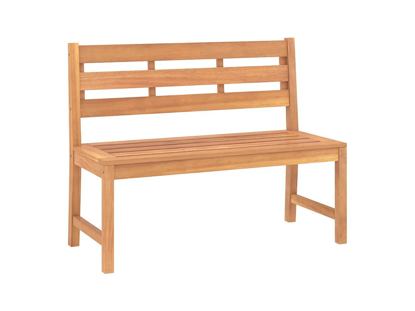 Banc de jardin 114 cm Bois de teck solide REO97686