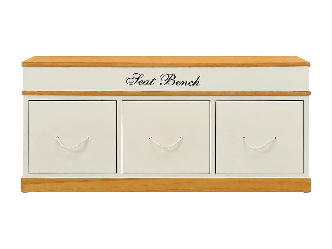 Banco de entrada de almacenamiento mueble zapatero ES714427