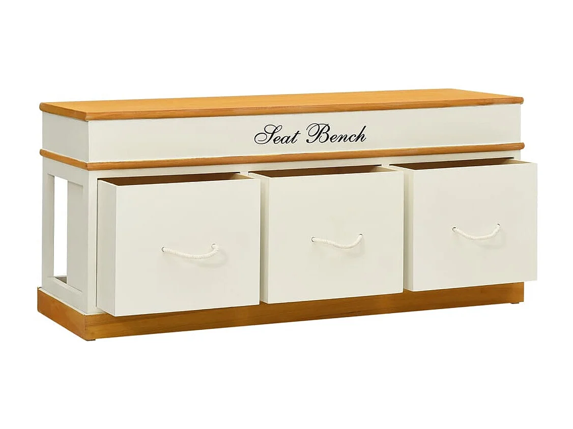 Banco de entrada de almacenamiento mueble zapatero ES714427