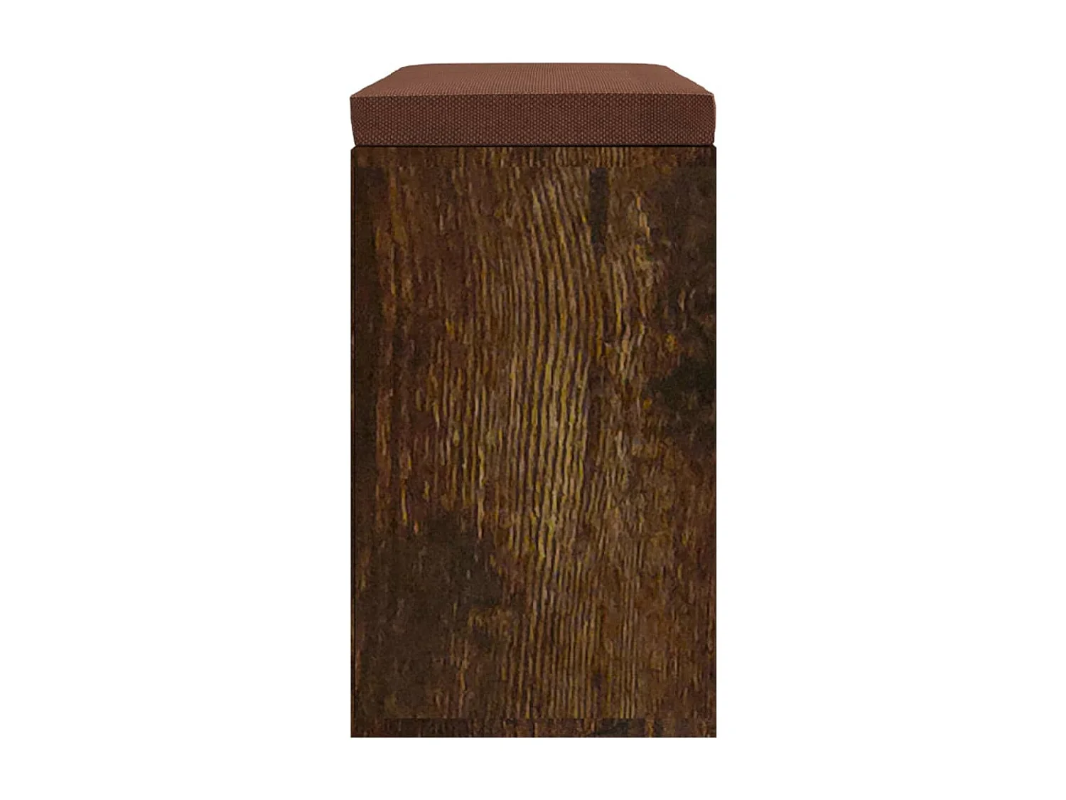 Banc à chaussures Chêne fumé 103x30x48 cm Bois d'ingénierie REO56894