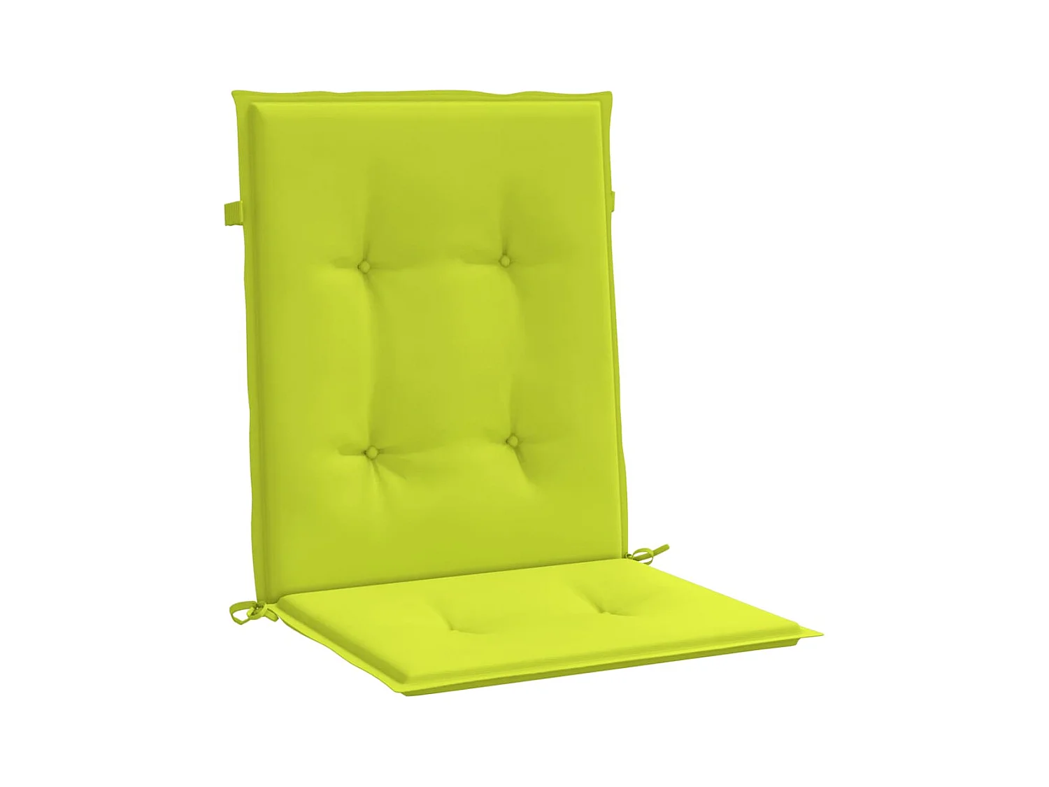 Tuinstoelkussens 4 st 100x50x3 cm oxford stof heldergroen NL231004