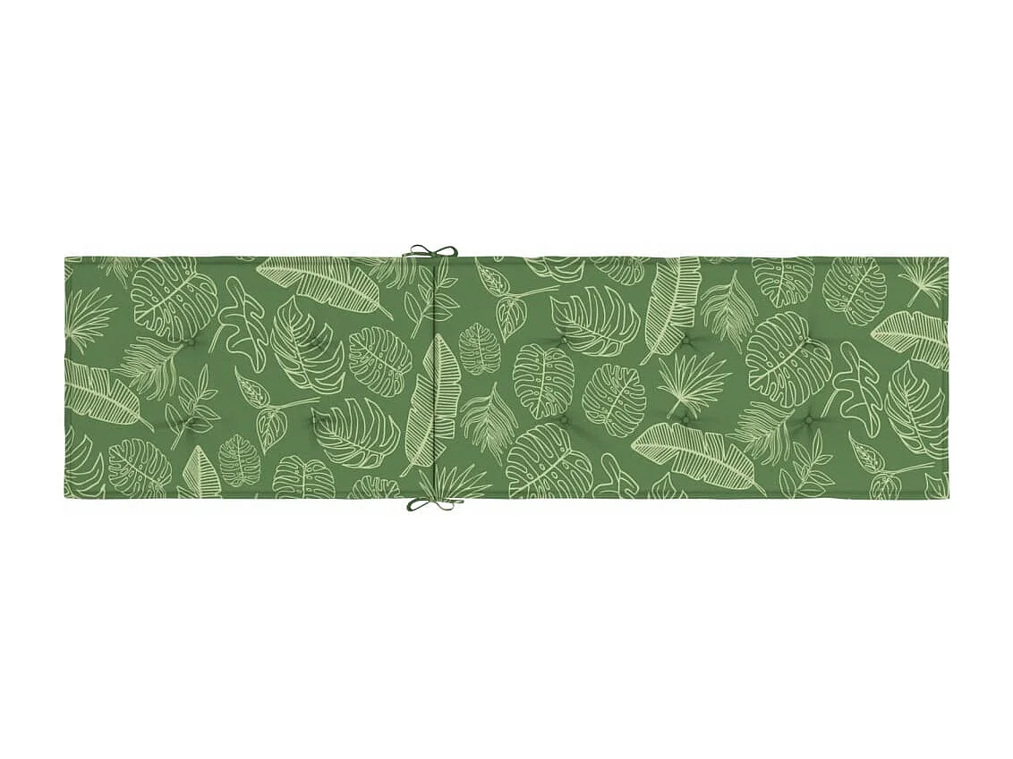 Coussin de chaise longue motif de feuilles tissu oxford OFR14128