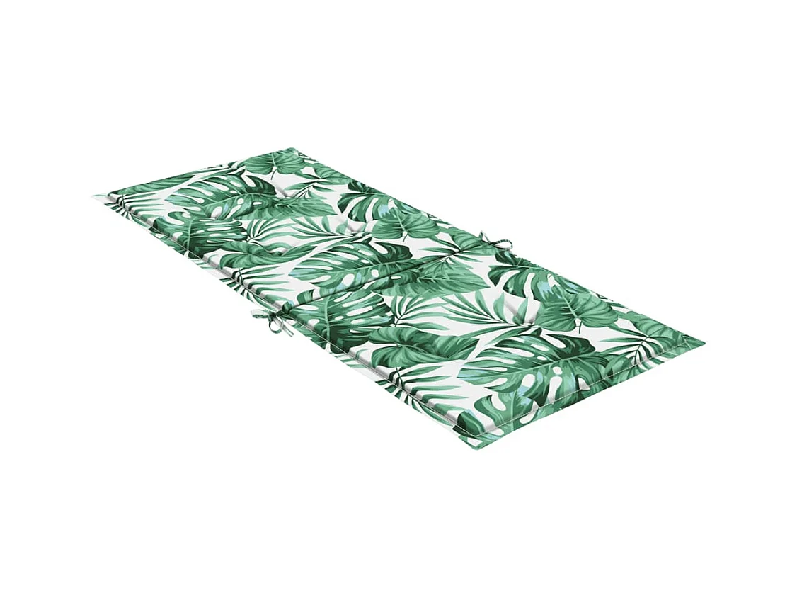 Almofadões cadeira de encosto alto 2 pcs tecido folhas PT241089