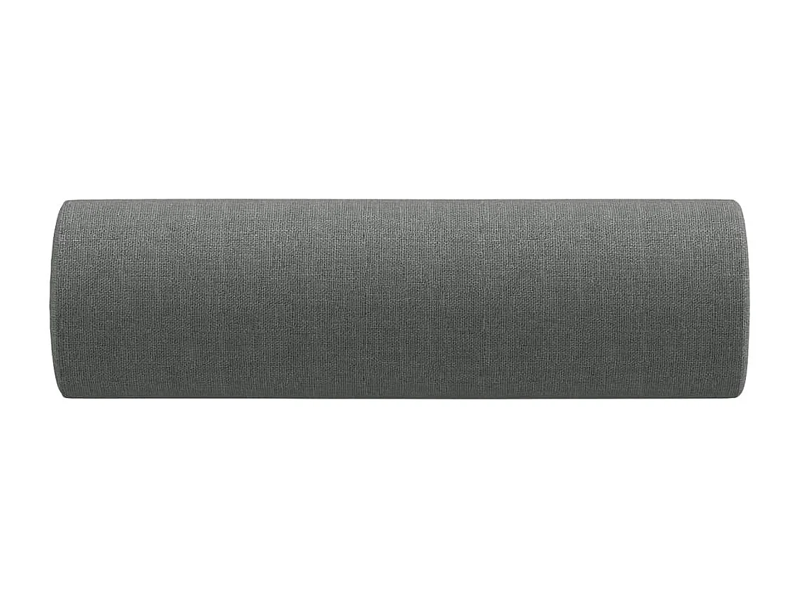 Sierkussens 2 st 15x50 cm stof donkergrijs NL349716