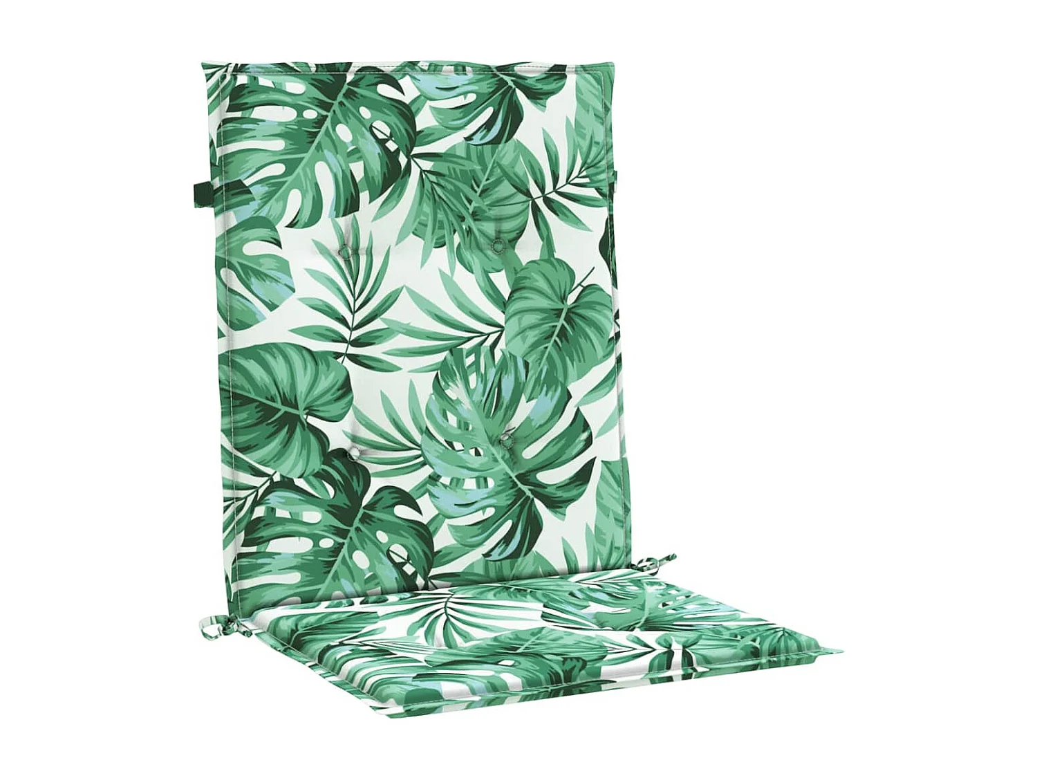 Coussins de chaise à dossier bas Lot de 4 modèle de feuille OFR99927