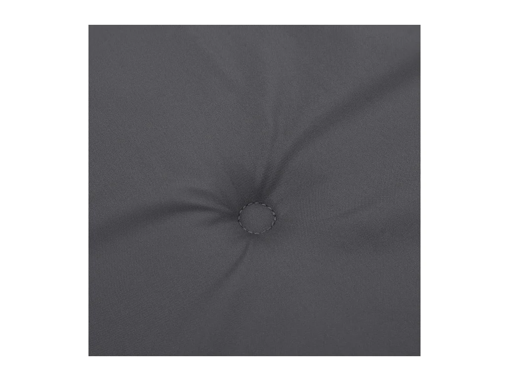 Coussin de banc de jardin anthracite 100x50x3 cm tissu oxford OFR95266
