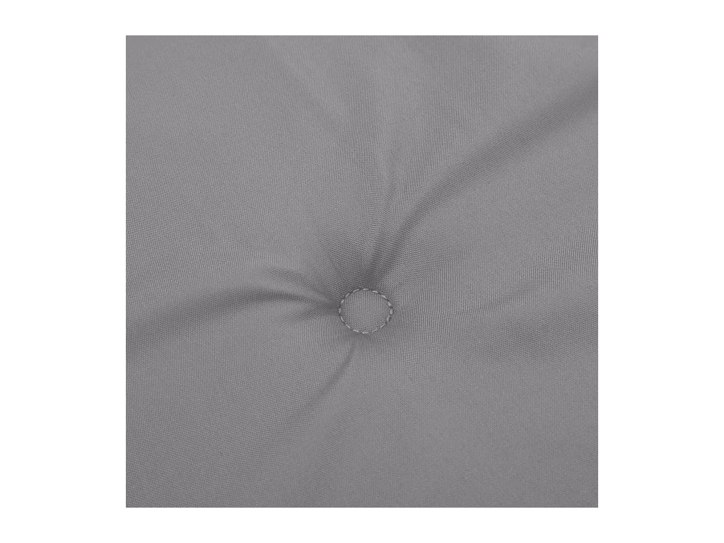 Coussin de banc de jardin gris 120x50x3 cm tissu oxford OFR56164