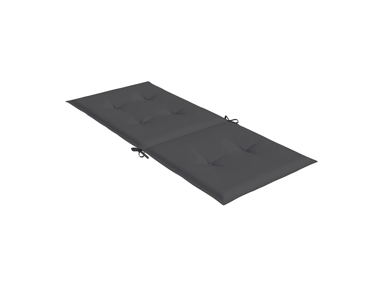 Almofadões para cadeiras altas de jardim 6 pcs tecido antracite PT893157