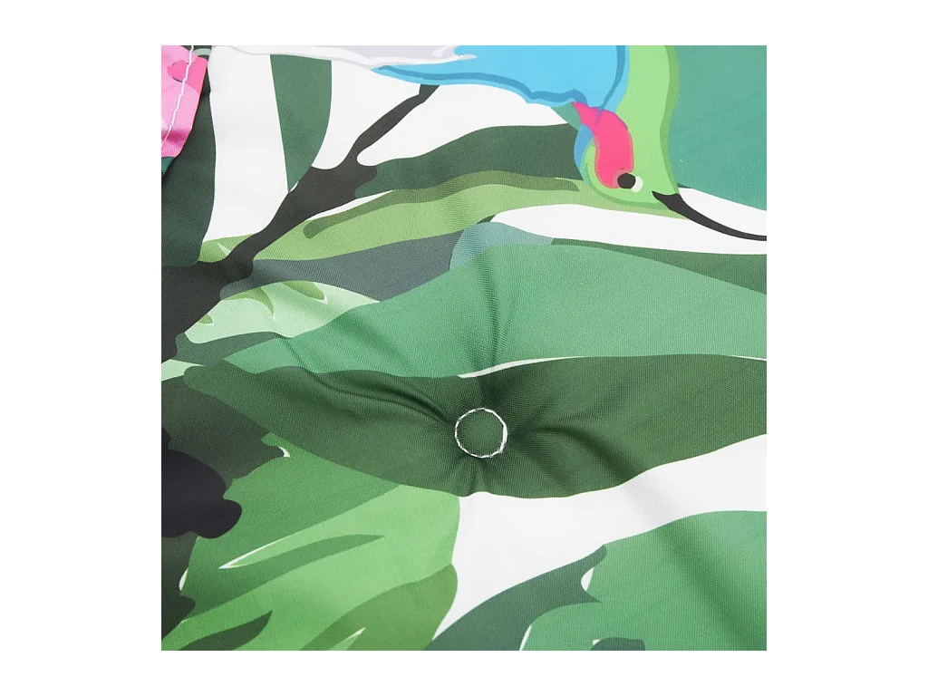 Tuinbankkussen 200x50x3 cm stof meerkleurig NL777317