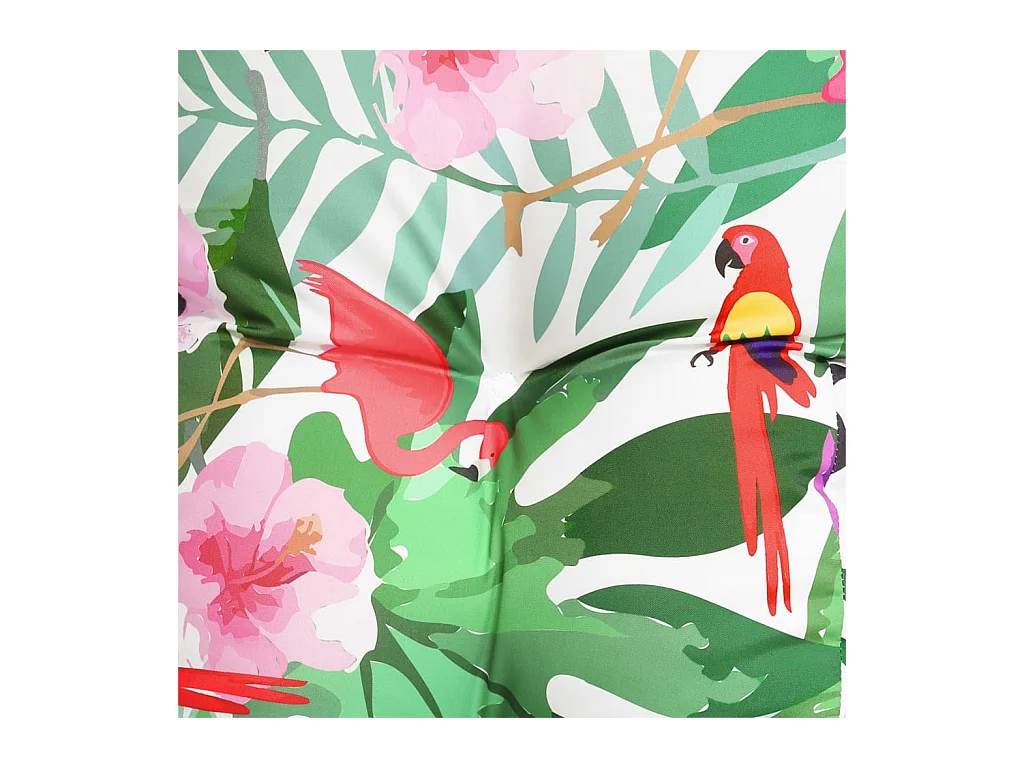 Tuinbankkussen 100x50x7 cm oxford stof meerkleurig NL259533