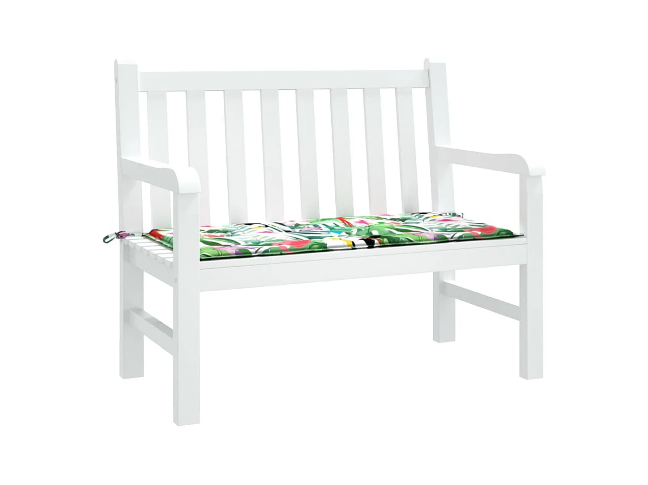 Tuinbankkussen 120x50x3 cm oxford stof meerkleurig NL328372