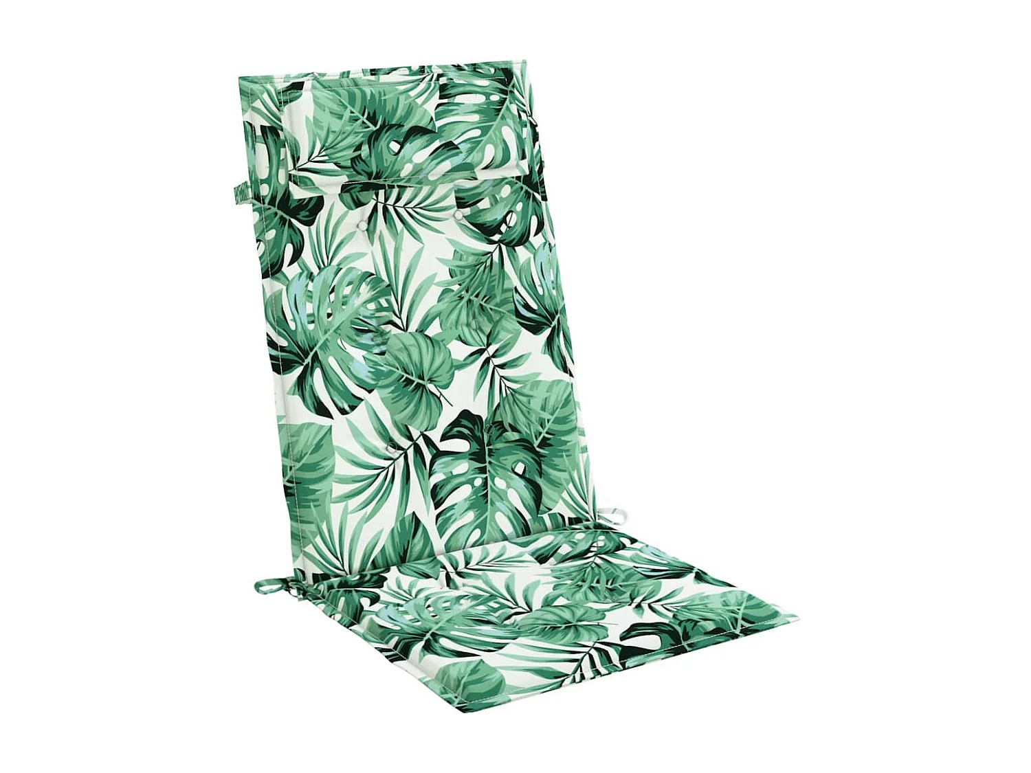 Coussins de chaise à dossier haut Lot de 6 modèle de feuille OFR77971