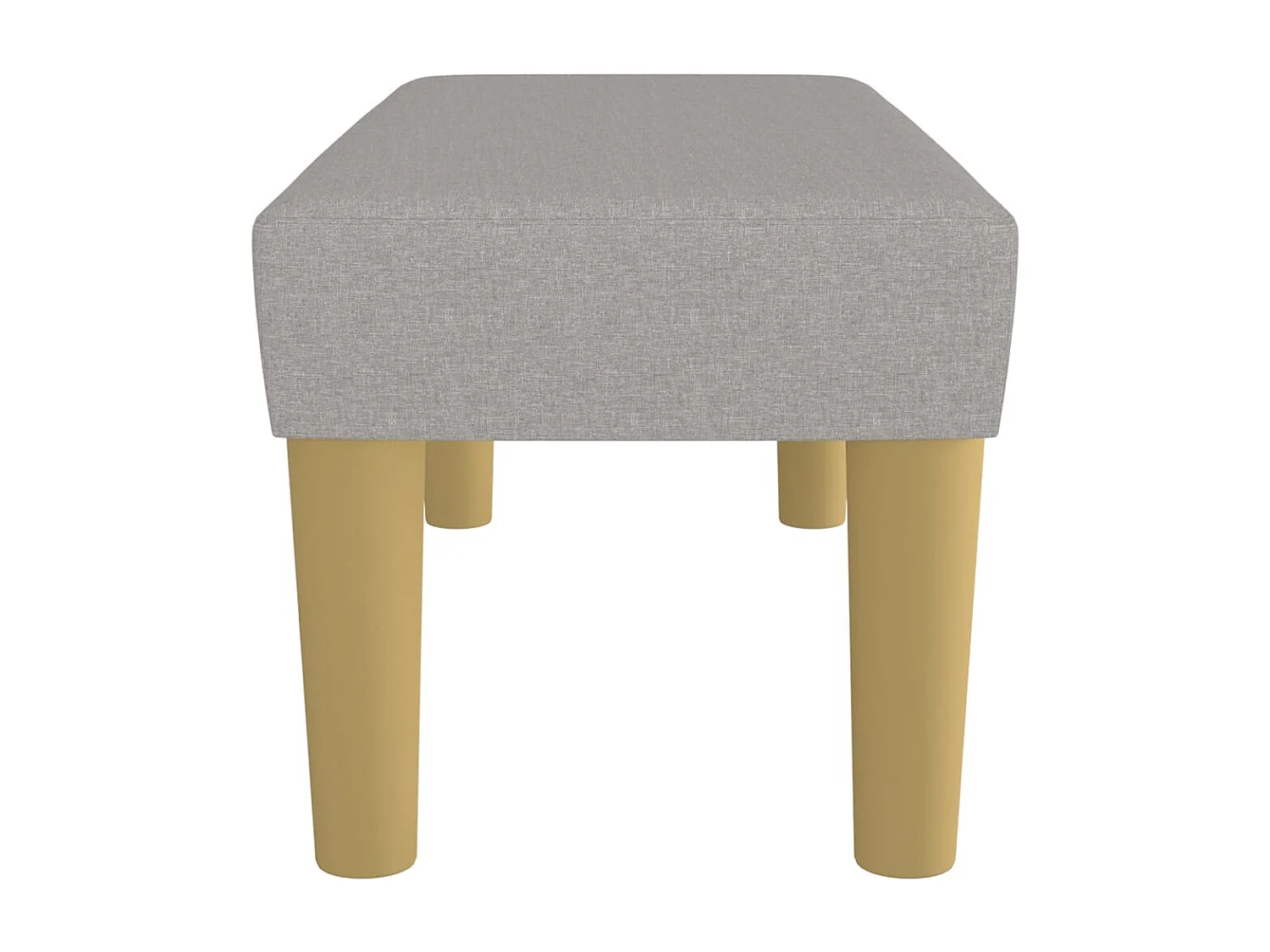 Banc Gris clair 70x30x30 cm Tissu REO63437