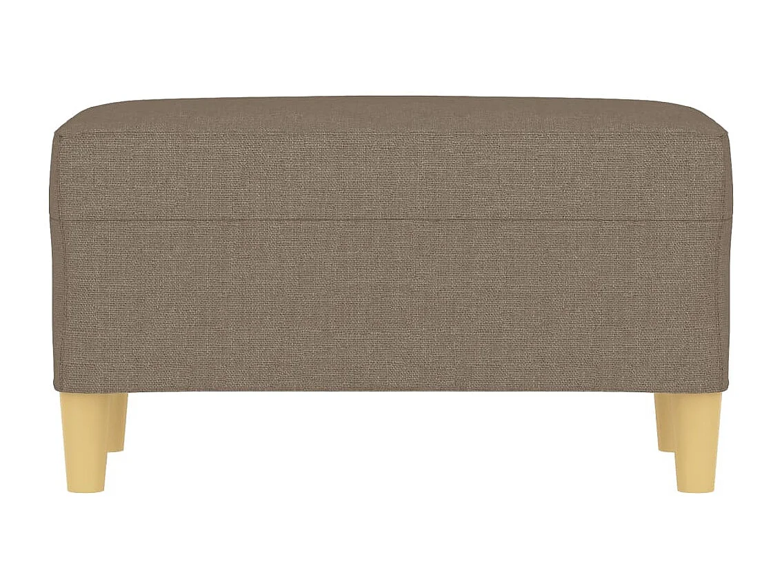 Banc Taupe 70x35x41 cm Tissu REO75140