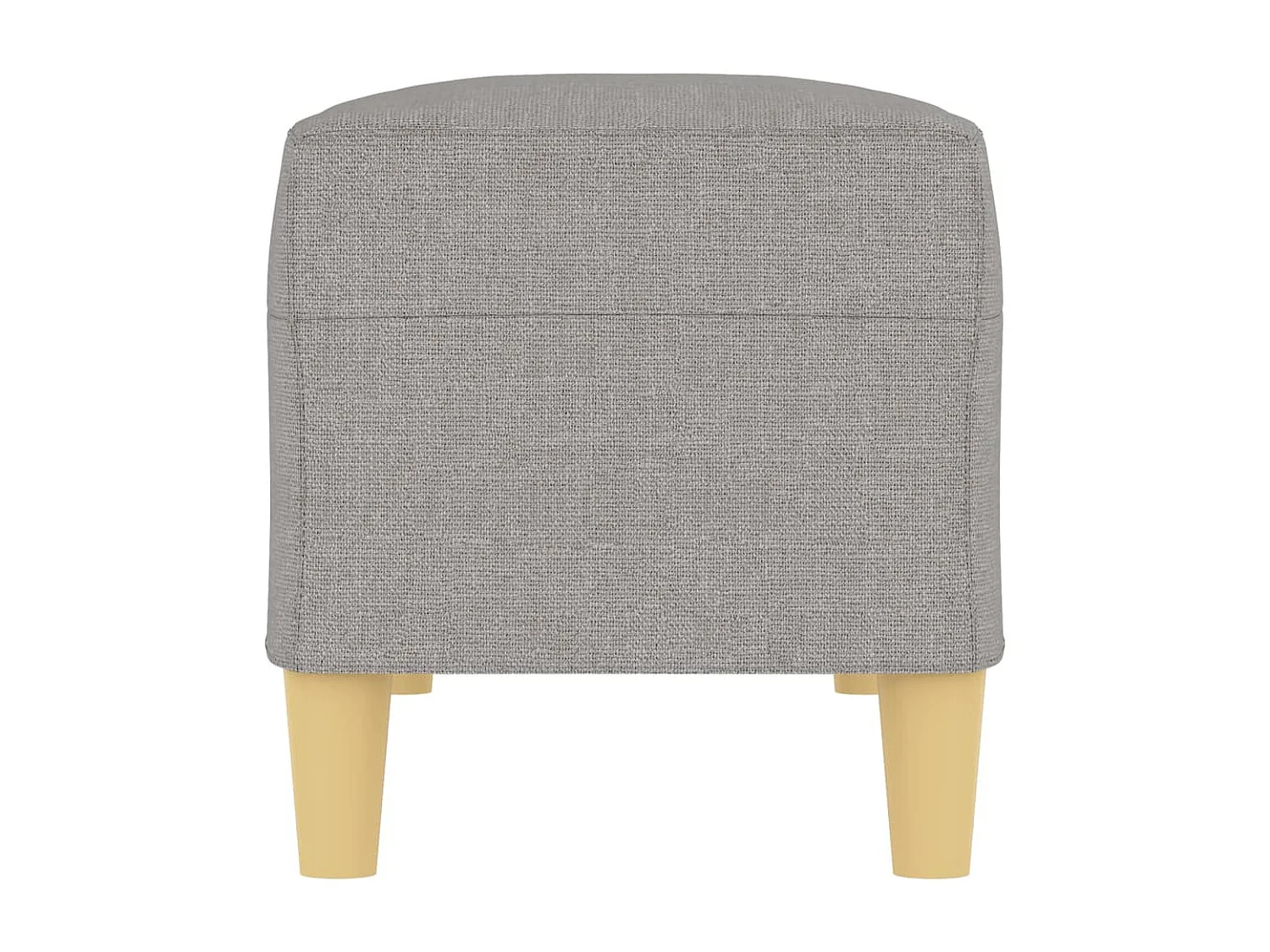 Banc Gris clair 100x35x41 cm Tissu REO22388