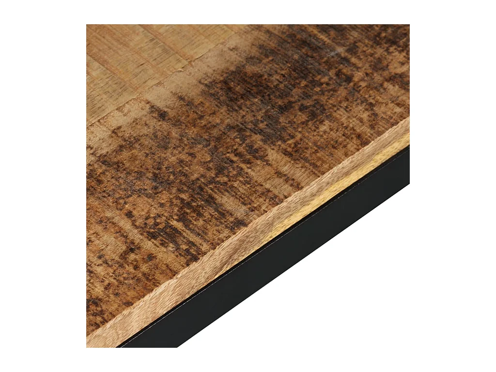 Banc Bois de manguier massif 160 x 35 x 45 cm REO80353
