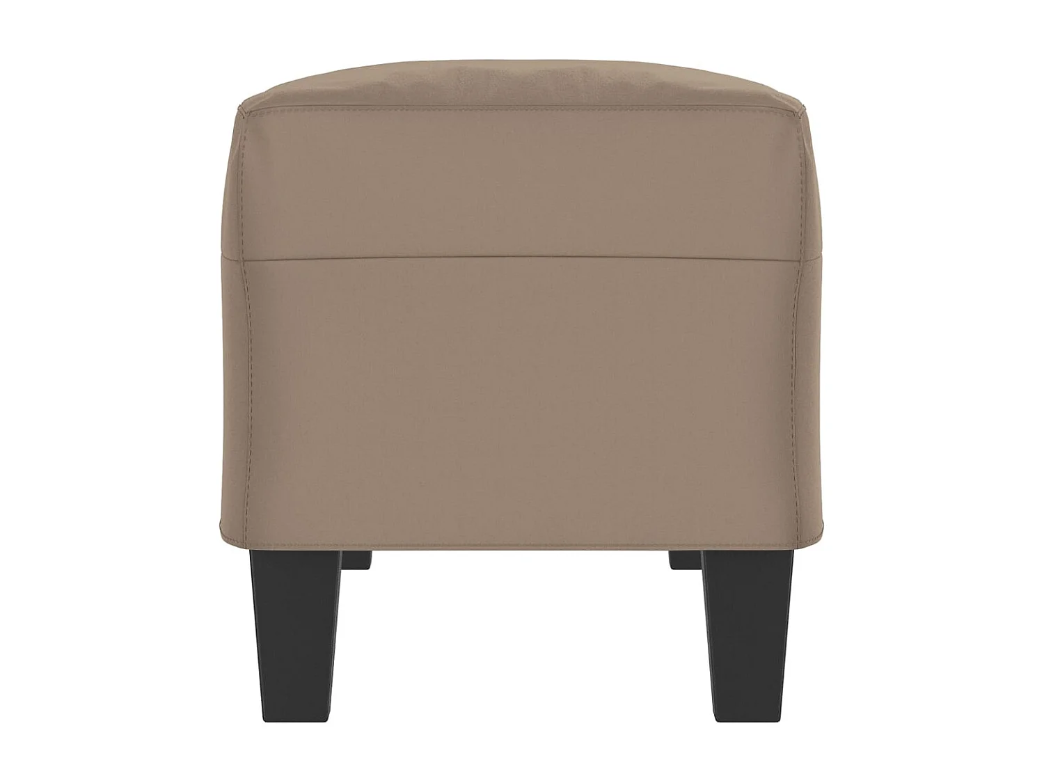 Banc Taupe 100x35x41 cm Tissu microfibre REO81405