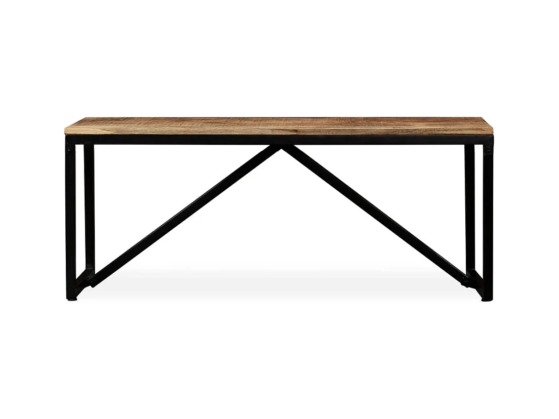 Banc 110 x 35 x 45 cm Bois de manguier massif REO97373