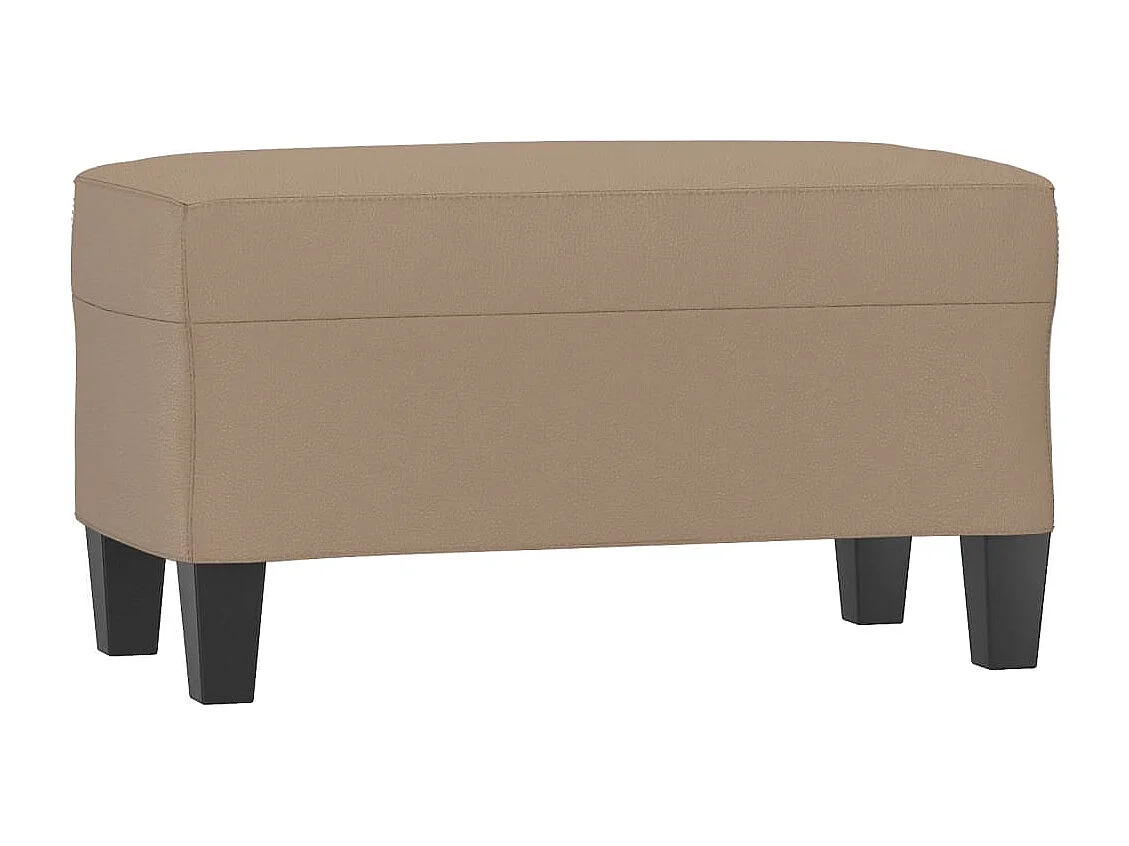 Banc Cappuccino 70x35x41 cm Similicuir REO41374