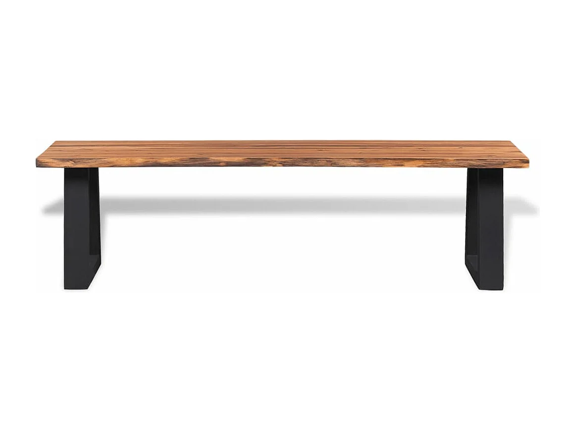 Banco de madera de acacia maciza 145 cm ES738773