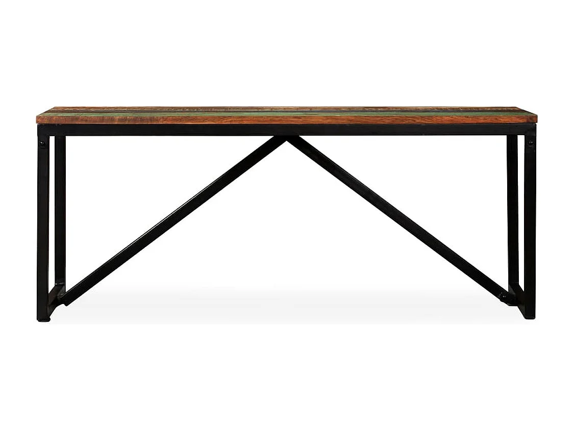 Banc 110 x 35 x 45 cm Bois de récupération massif REO28297