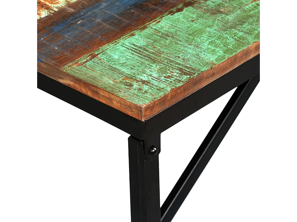 Banc 110 x 35 x 45 cm Bois de récupération massif REO28297