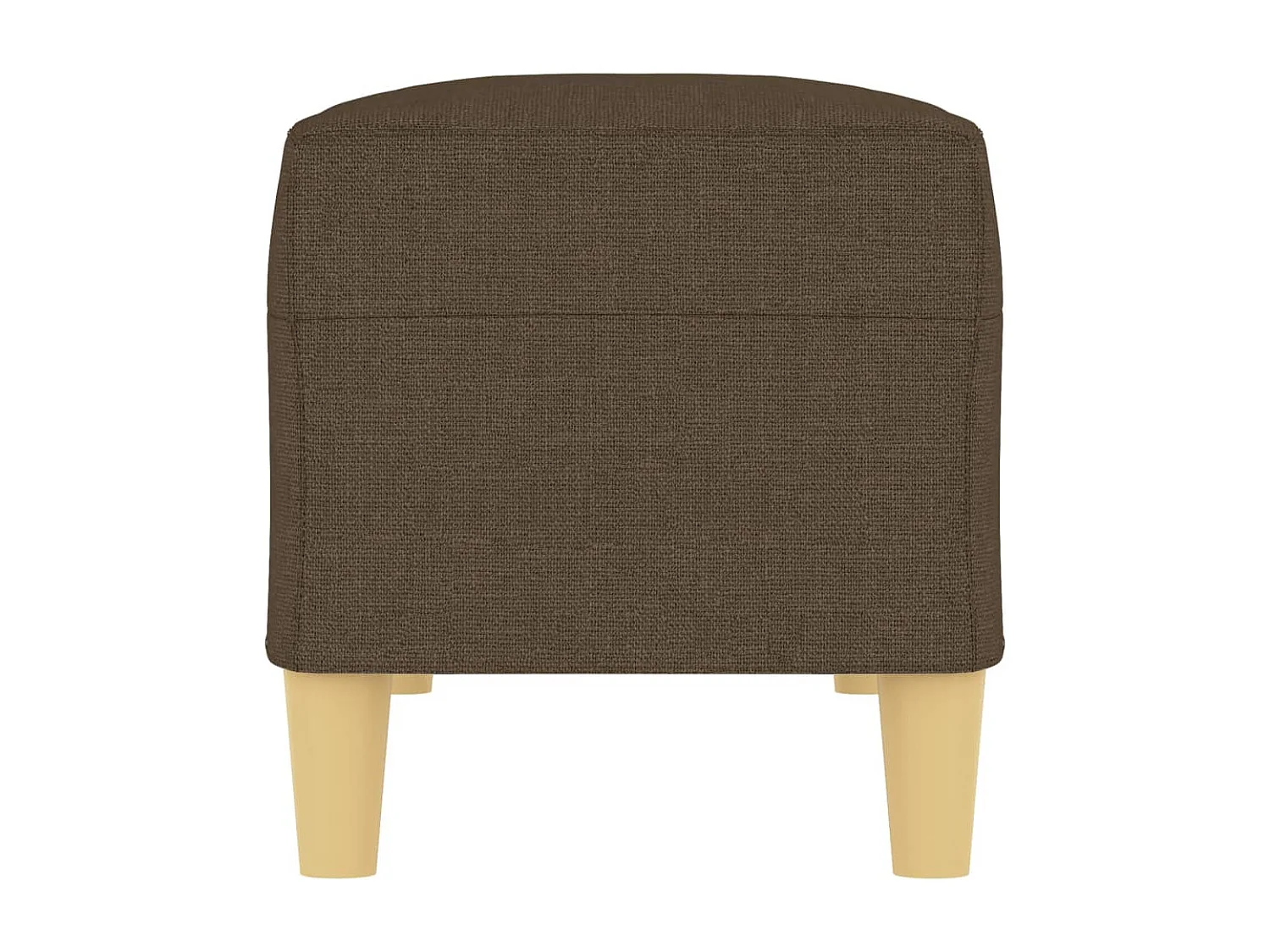 Banc Marron 100x35x41 cm Tissu REO94216