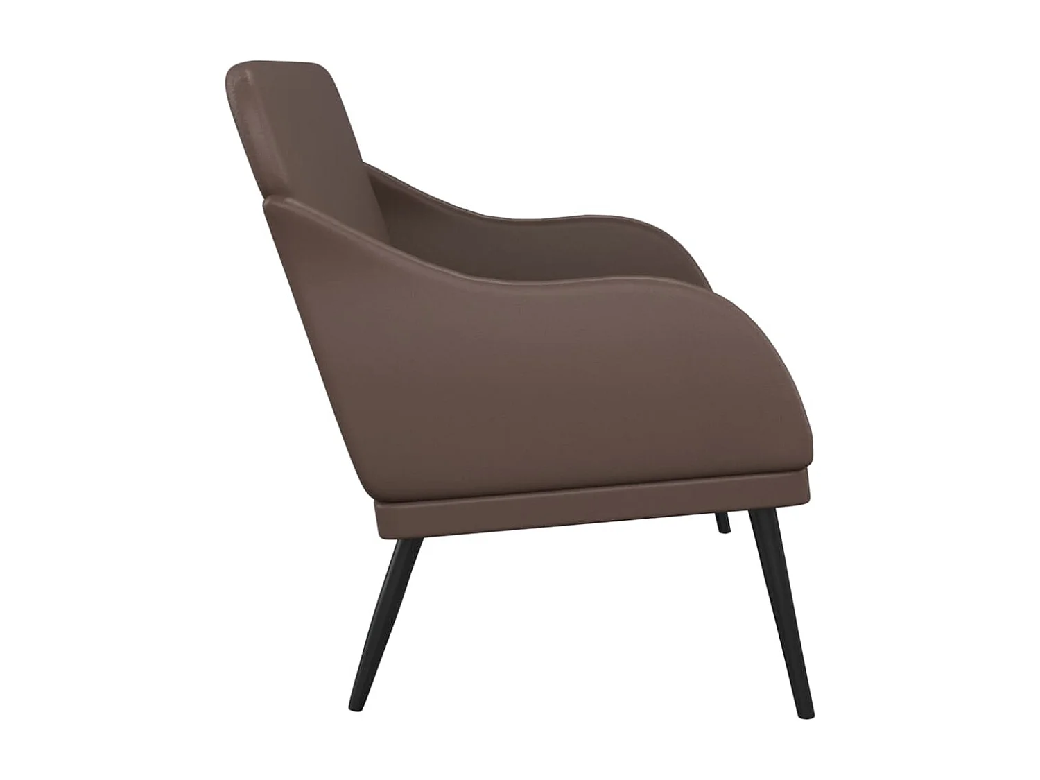 Banc Marron 110x76x80 cm Similicuir REO98475