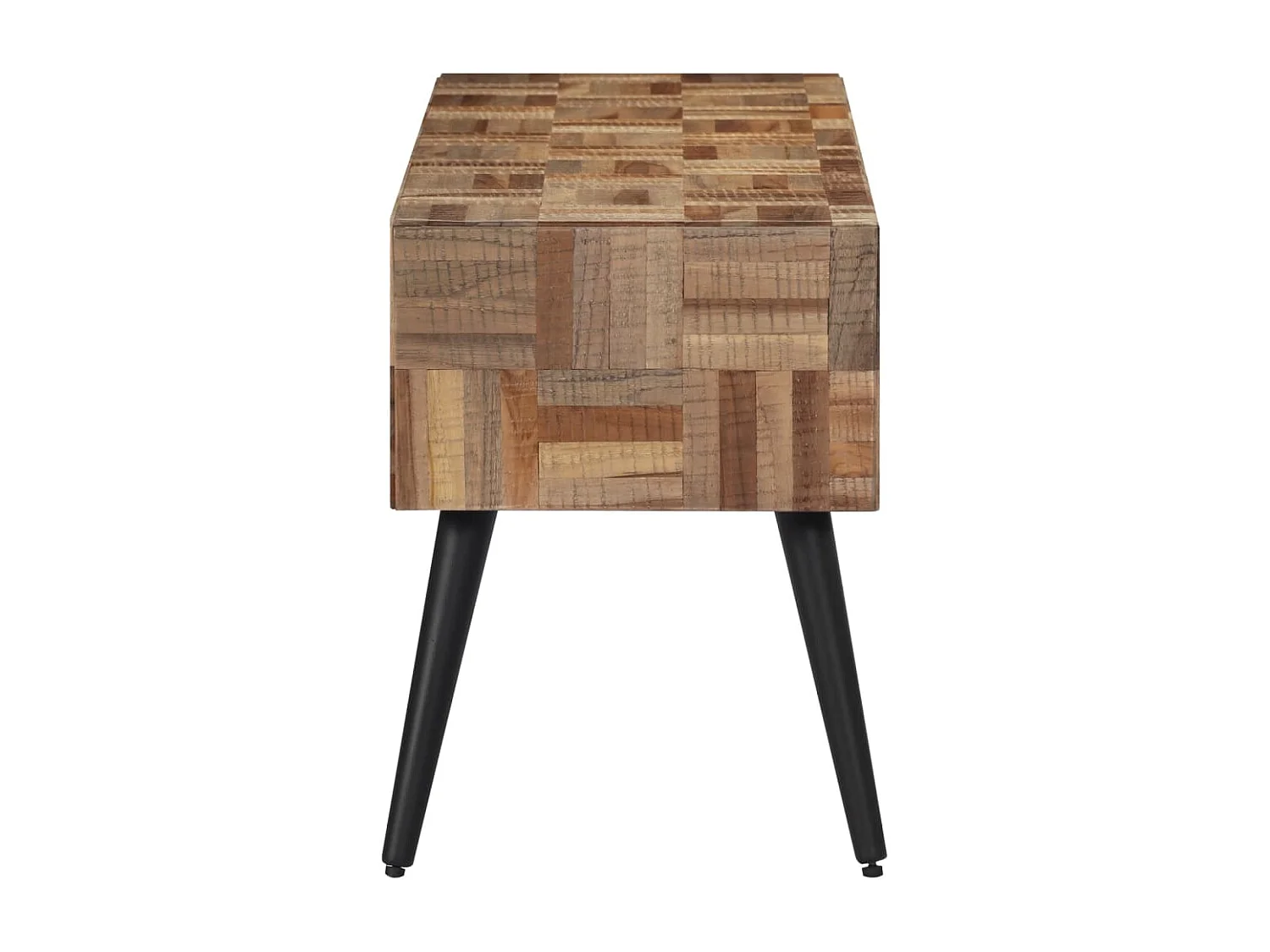 Banco teca reciclada maciza 110x35x45 cm ES713134