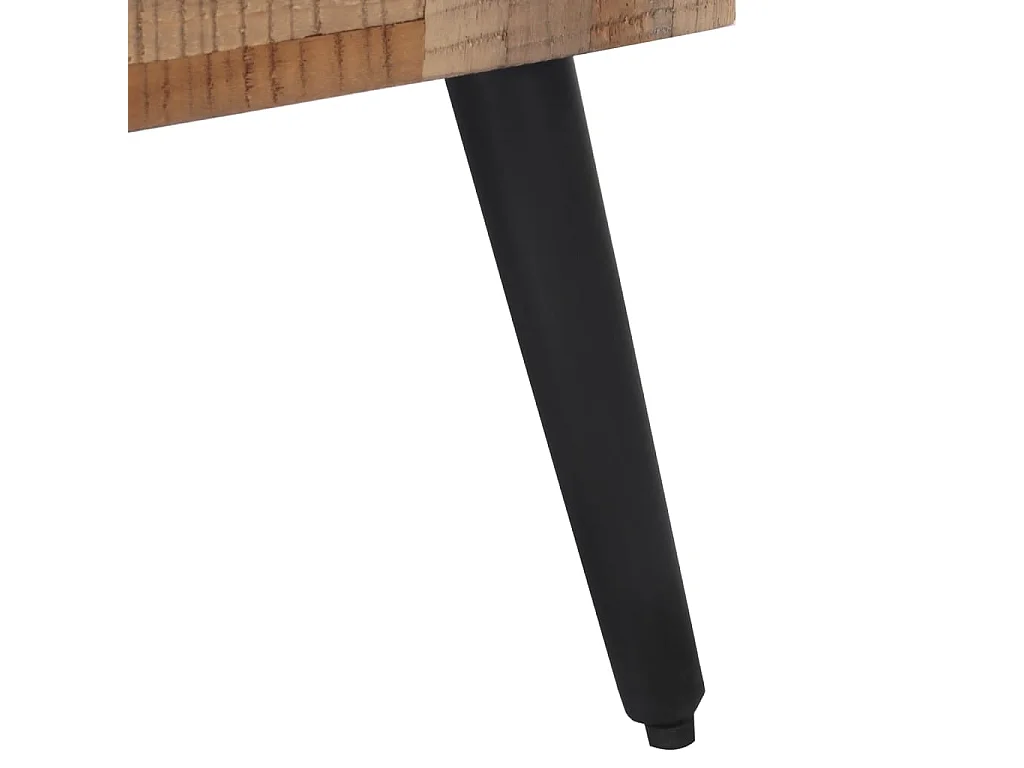 Banco teca reciclada maciza 110x35x45 cm ES713134