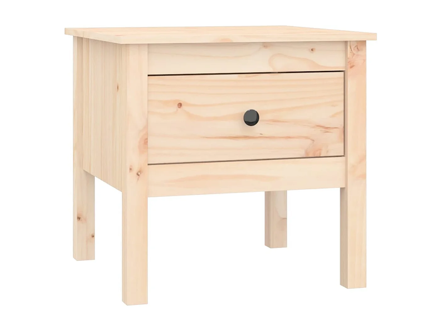 Table basse 50x50x49 cm Bois massif de pin GHR61242