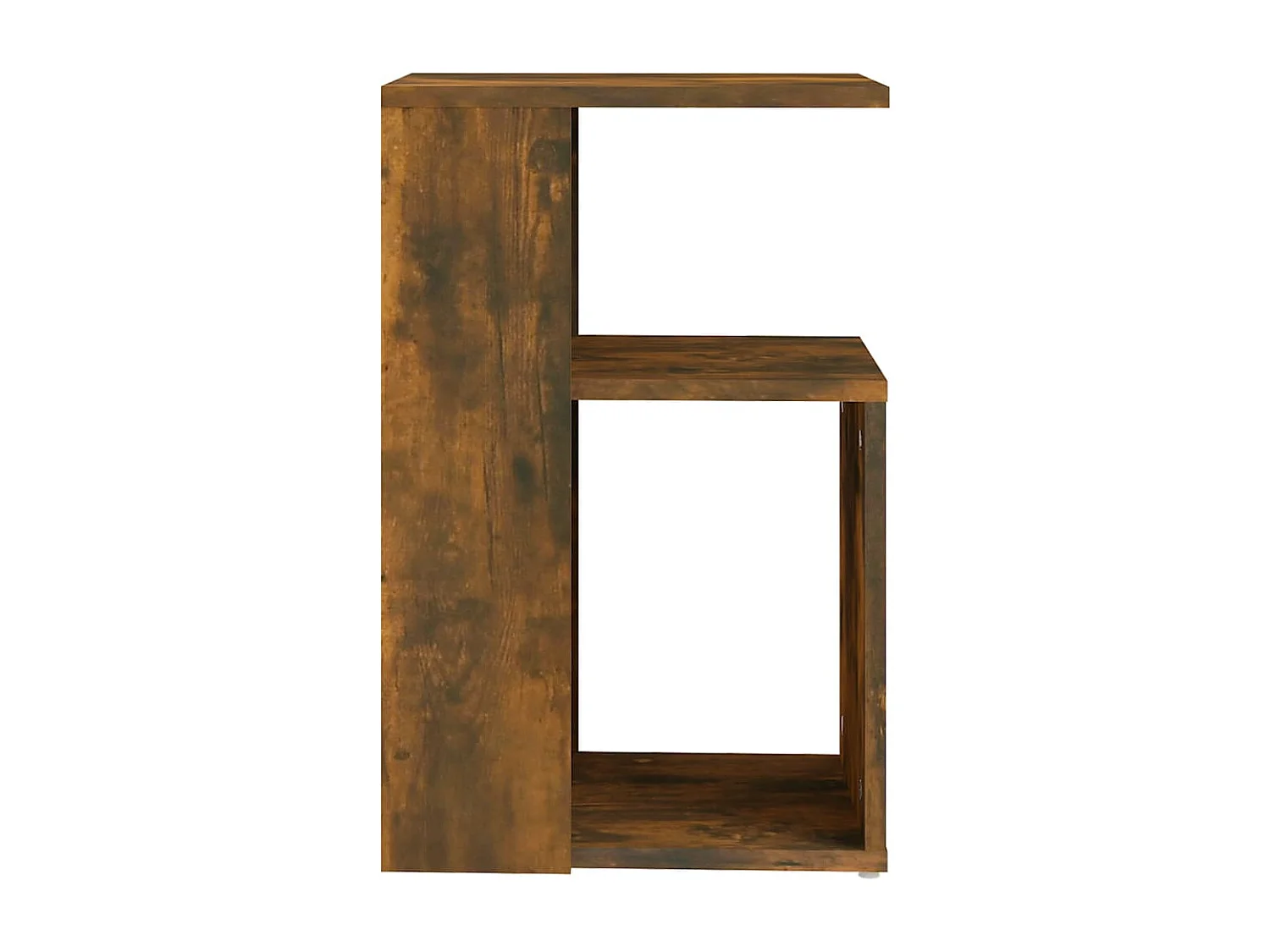 Table basse Chêne fumé 36x30x56 cm Bois d'ingénierie GHR60967