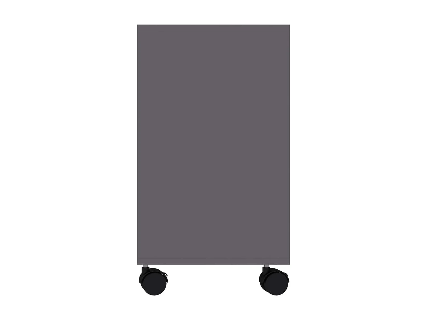 Mesa de centro 70x35x55 cm madeira processada cinza PT866274