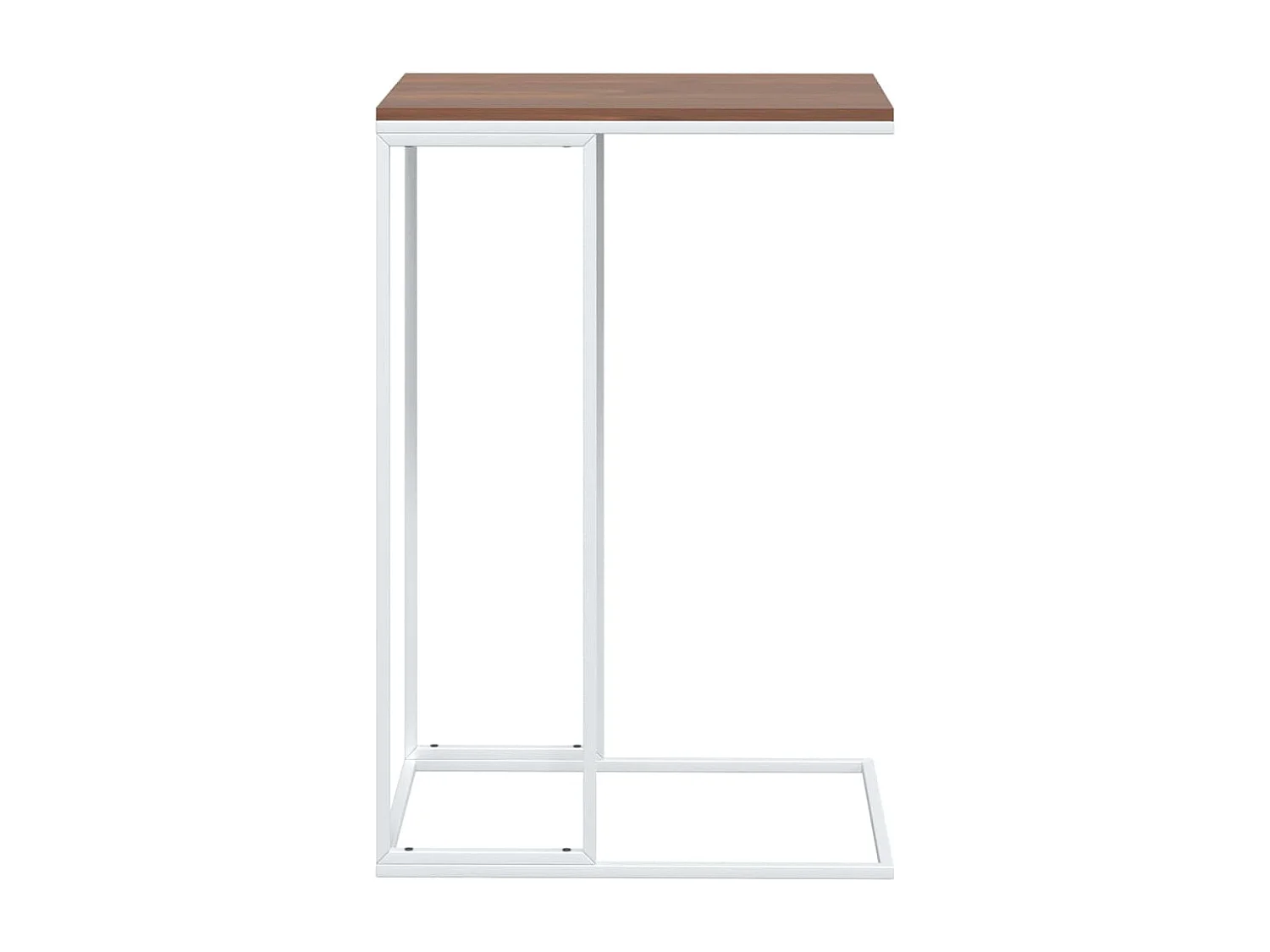 Mesa de centro 40x30x59 cm derivados de madeira branco PT121705