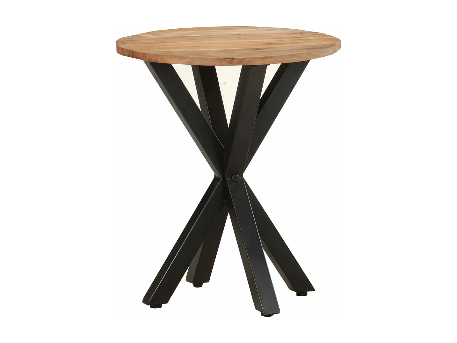 Table basse 48x48x56 cm Bois d'acacia massif GHR55095