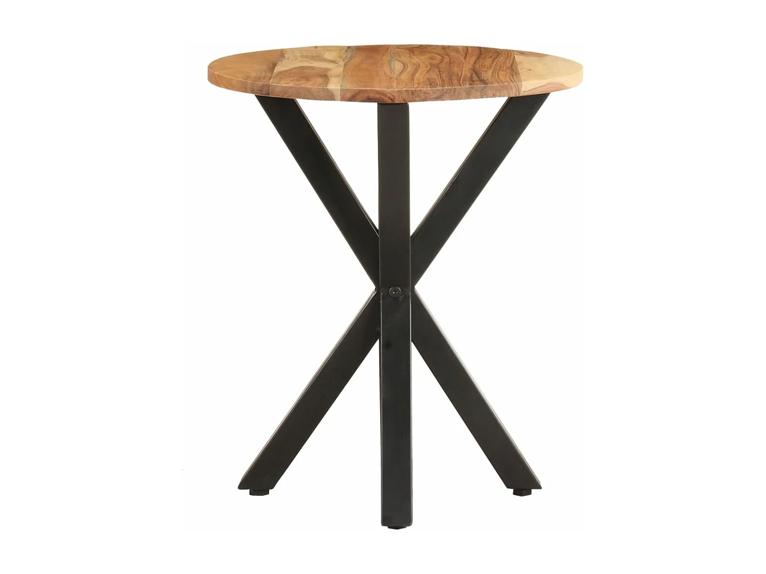 Table basse 48x48x56 cm Bois d'acacia massif GHR55095