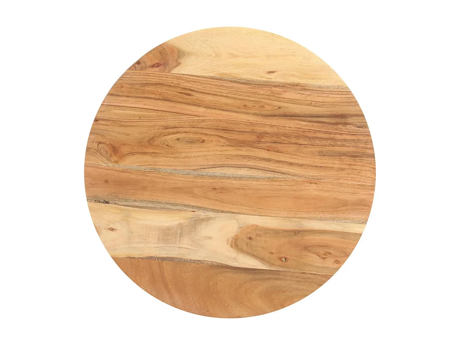 Table basse 48x48x56 cm Bois d'acacia massif GHR55095