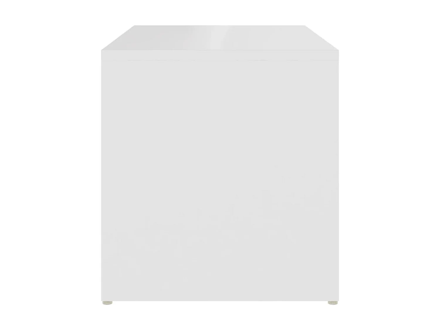 Mesa de centro 59x36x38 cm derivados de madeira branco PT634531